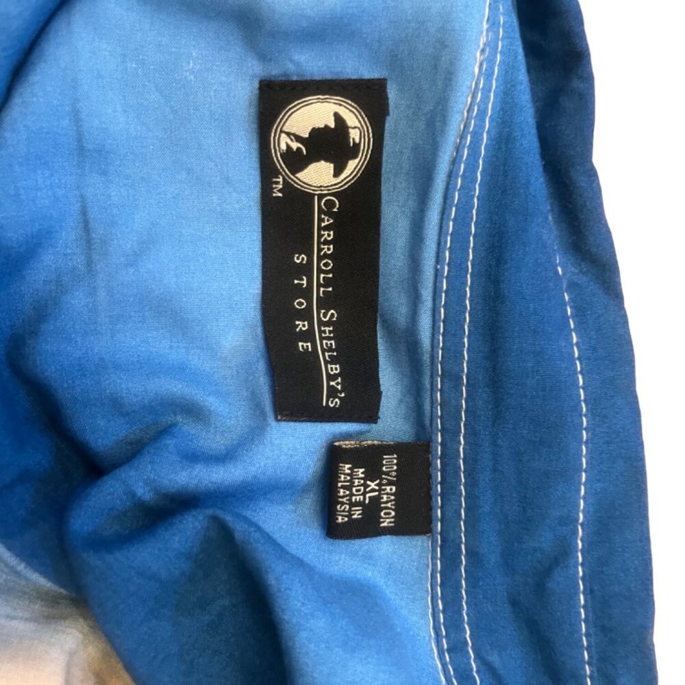 Carroll Shelby Store All Over Print Shirt Size Xl Race Car View 4